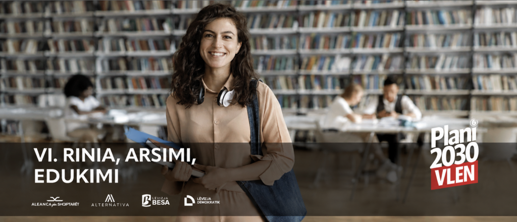 Rinia, arsimi, edukimi