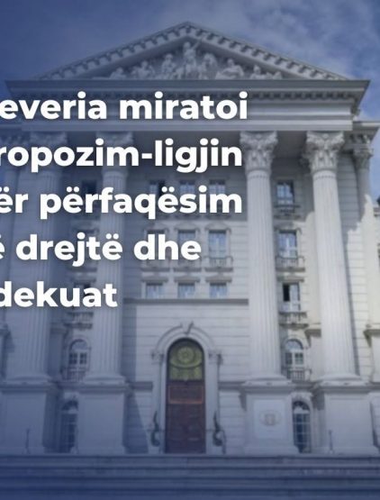 VLEN: Shënojmë fitore historike: Ligji për përfaqësim të drejtë merr dritën jeshile!
