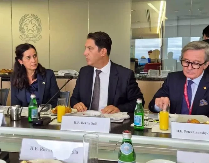 Bekim Sali në Nju Jork: Zgjerimi i BE-së duhet të mbetet në agjendën politike